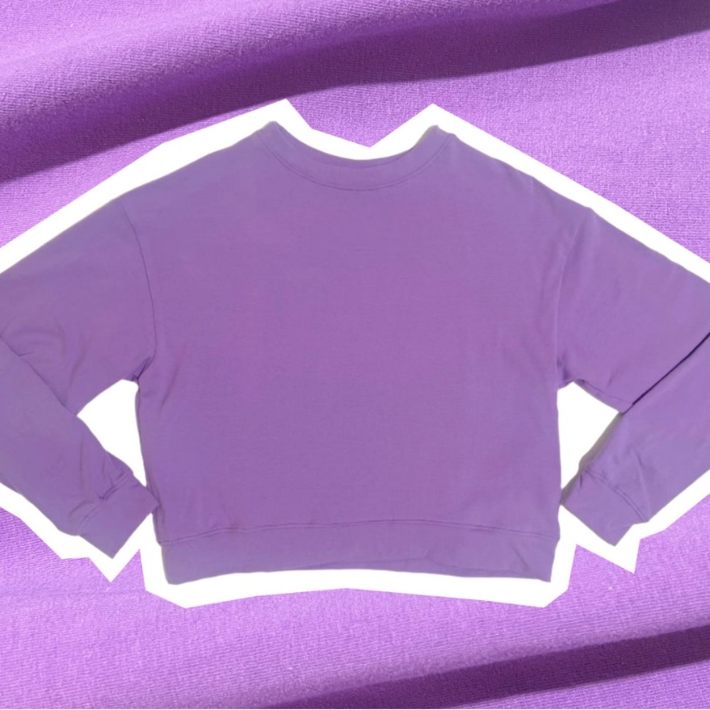 Nooworks 5X lavender track top NWT